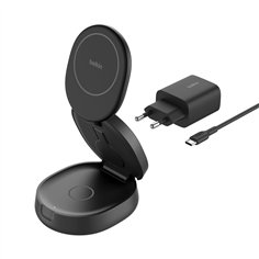 Belkin Boost Charge foldab. mag. 3-in-1 Charg. Qi2 bl. WIZ034kqBK