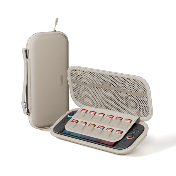 Belkin Travel Case per Nintendo Switch 2 sabbia ENA002hqSA