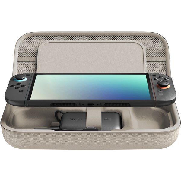 Belkin Charg.Case + Powerb. sand 10.000mAH Switch2  ENA001hqSA-V2