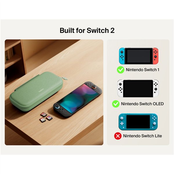 Belkin Charg.Case + Powerb. sage 10.000mAH Switch2  ENA001hqSE-V2