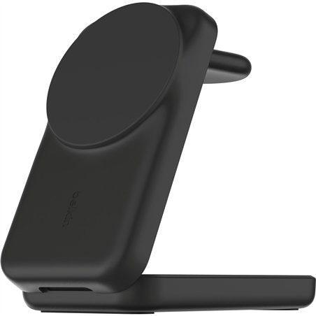 Belkin UltraCharge 25W Qi2 magn. 3-in-1 Lad.klappb.sw. WIZ036kqBK