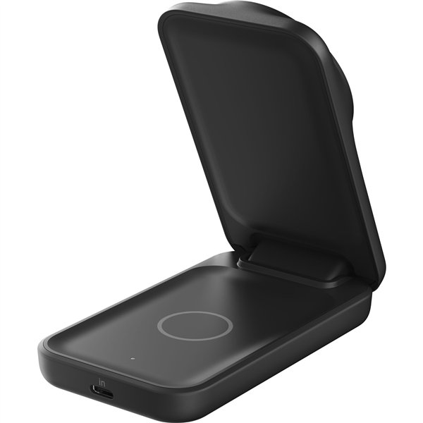 Belkin UltraCharge 25W Qi2 magn. 2-in-1 Lad.klappb.sw. WIZ038kqBK