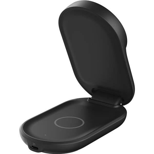 Belkin UltraCharge 25W Qi2 magn. 2-in-1 Lad.klappb.sw. WIZ039kqBK