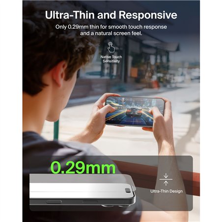 Belkin ScreenForce UltraGlass2 Displayschutz 17 ProMax OVA194hq