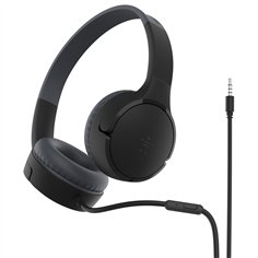 Belkin SoundForm kabelgeb.On-Ear Kopfhörer f.Kinder,sw.AUD010hqBK