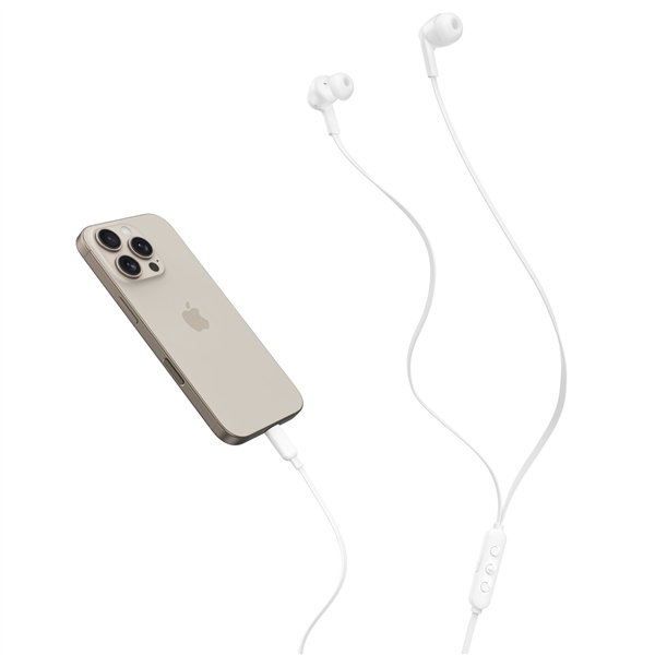 Belkin SoundForm InEar-Kopfhörer ANC USB-C Kabel weiß G3H0003hqWH