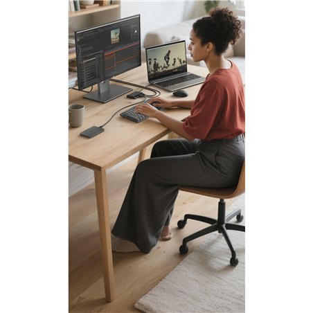 Belkin CONNECT USB-C 5-in-1 con Dual USB-C Ports,nero AVC022hqBK