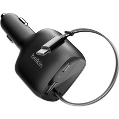 Belkin Boostcharge Kfz-Ladegerät 75W ausz. USB-C Kabel CCC001hqBK 2