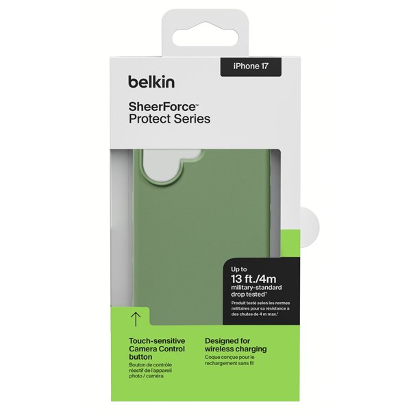 Belkin Protect custodia magn. iPhone 17 verde MSA038hqSE