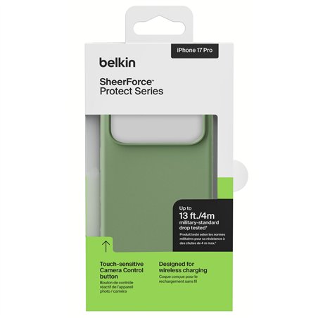 Belkin Protect custodia magn. iPhone 17 Pro verde MSA039hqSE