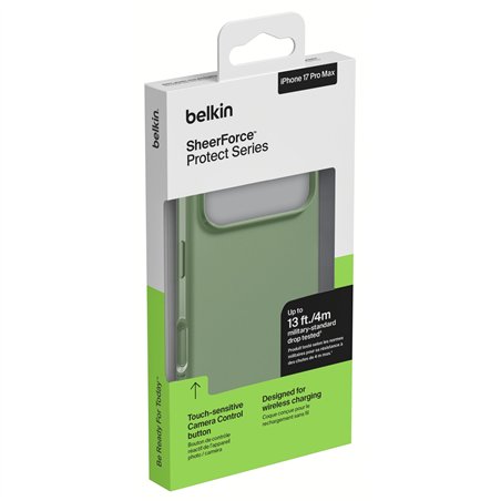 Belkin Protect custodia magn. iPh. 17 ProMax verde MSA040hqSE