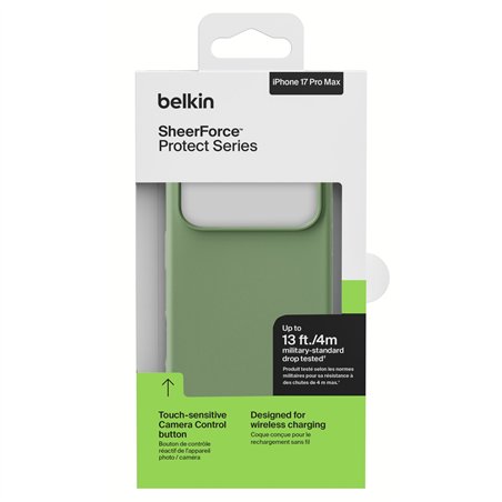 Belkin Protect custodia magn. iPh. 17 ProMax verde MSA040hqSE