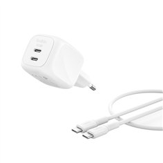 Belkin caricatore Dual USB-C 50W PD PPS+1m cavo WCH019kq1MWH-B6 2
