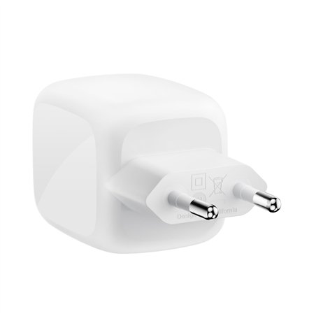 Belkin caricatore Dual USB-C 67W PD PPS+2m cavo WCH020kq2MWH-B6