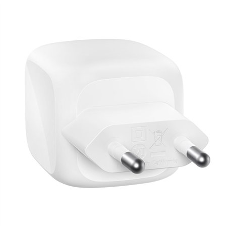 Belkin caricatore Dual USB-C 50W PD + PPS , bianco     WCH019kqWH