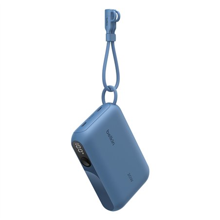 Belkin Powerbank con Display 20W 10.000mAh USB-C blu BPB027hqBL