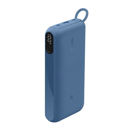 Belkin Powerbank con Display 20W 20.000mAh USB-C blu BPB028hqBL