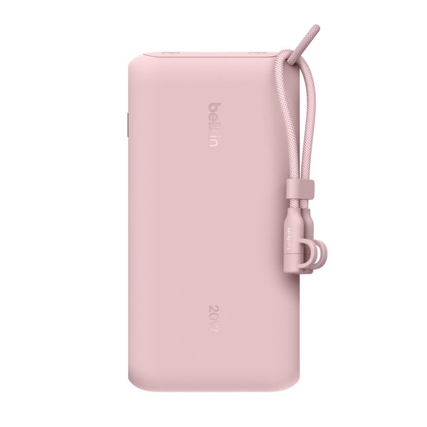 Belkin Powerbank con Display 20W 20.000mAh USB-C rosa  BPB028hqPK