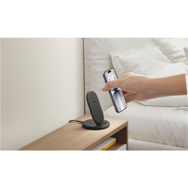 Belkin BoostCharge 9W Ladestand kabellos, ohne Netzt. WIB006hqBK
