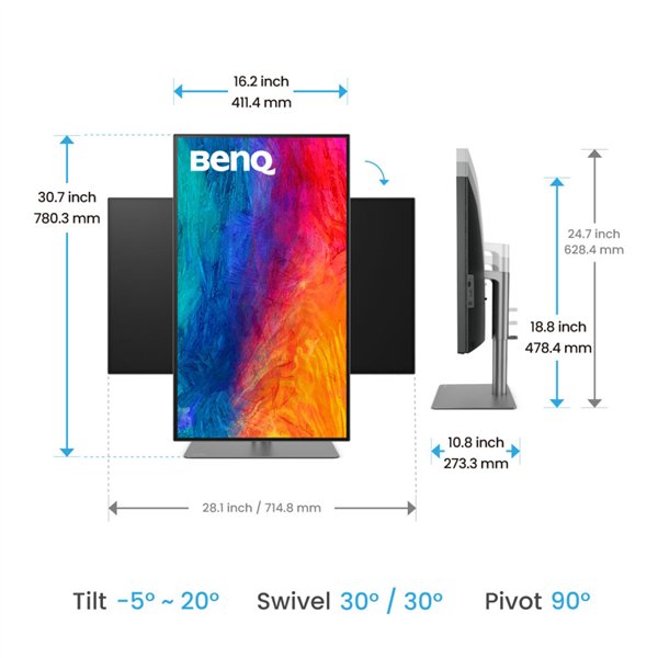 BenQ PD3225U 31.5 3840x2160 IPS nero