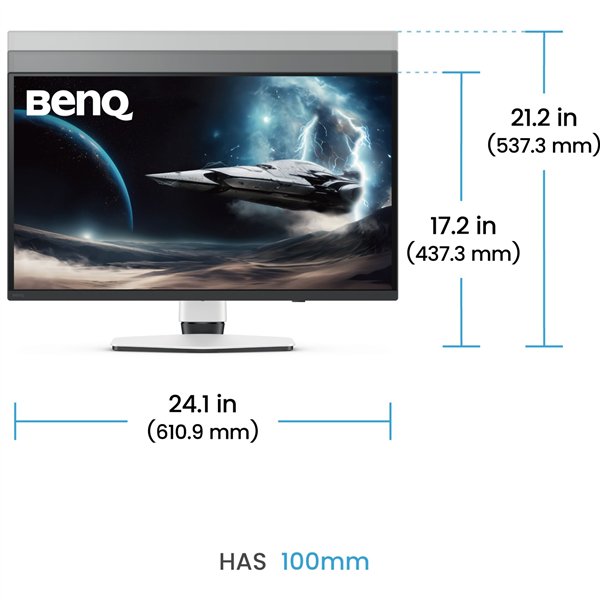 BenQ EX271UZ QD-OLED 3840 x 2160 16:9