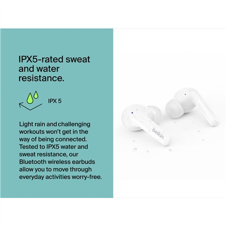 Belkin SoundForm Motion True Wireless In-Ear, bian.AUC010btWH