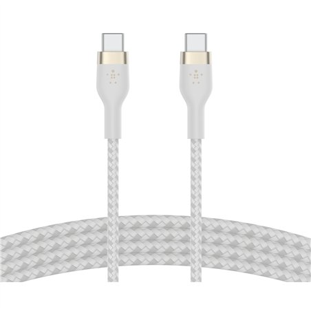 Belkin Flex USB-C/USB-C fino 60W 1m, bian. CAB011bt1MWH