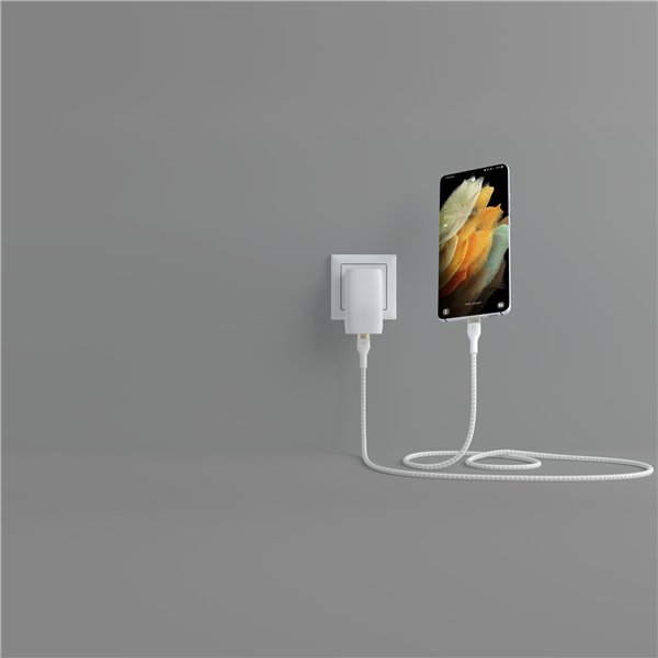 Belkin Flex USB-C/USB-C fino 60W 1m, bian. CAB011bt1MWH