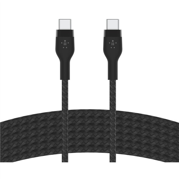 Belkin Flex USB-C/USB-C fino 60W 3m, nero CAB011bt3MBK