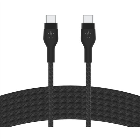 Belkin Flex USB-C/USB-C fino 60W 3m, nero CAB011bt3MBK