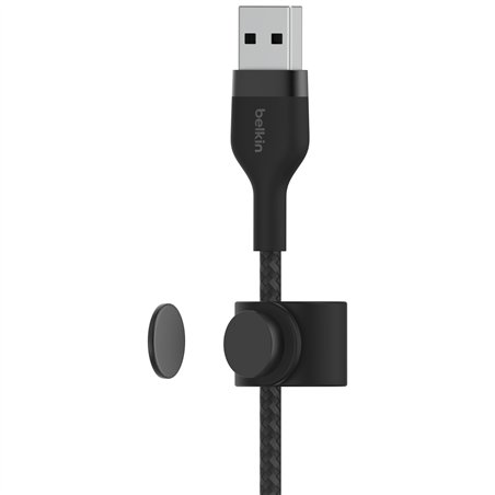 Belkin Flex Lightning/USB-A 1m mfi cert., nero CAA010bt1MBK