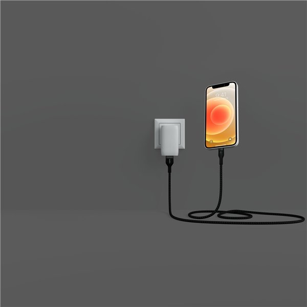 Belkin Flex Lightning/USB-A 1m mfi cert., nero CAA010bt1MBK