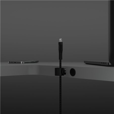 Belkin Flex Lightning/USB-C 15W 2m mfi.cert.nero CAA011bt2MBK