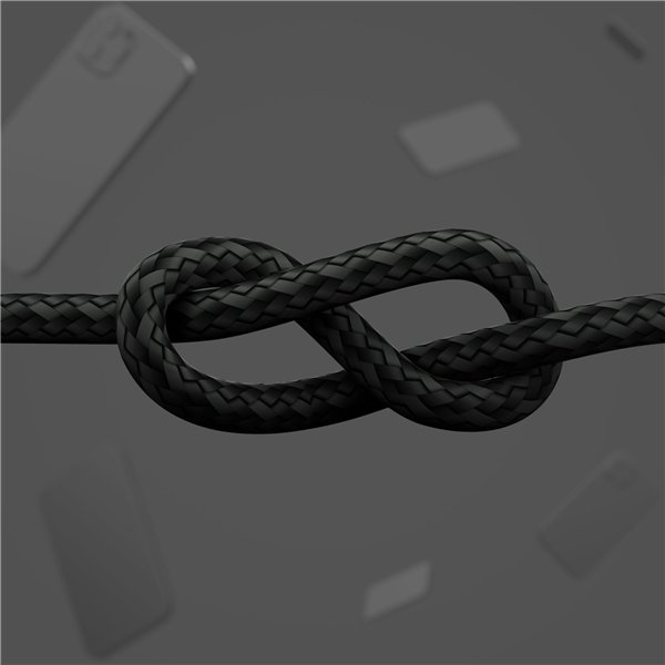 Belkin Flex Lightning/USB-C 15W 2m mfi.cert.nero CAA011bt2MBK