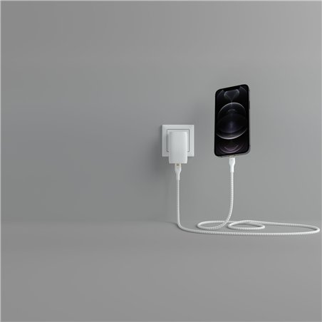 Belkin Flex Lightning/USB-C 15W 1m mfi.cert. bian. CAA011bt1MWH