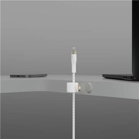 Belkin Flex Lightning/USB-C 15W 1m mfi.cert. bian. CAA011bt1MWH