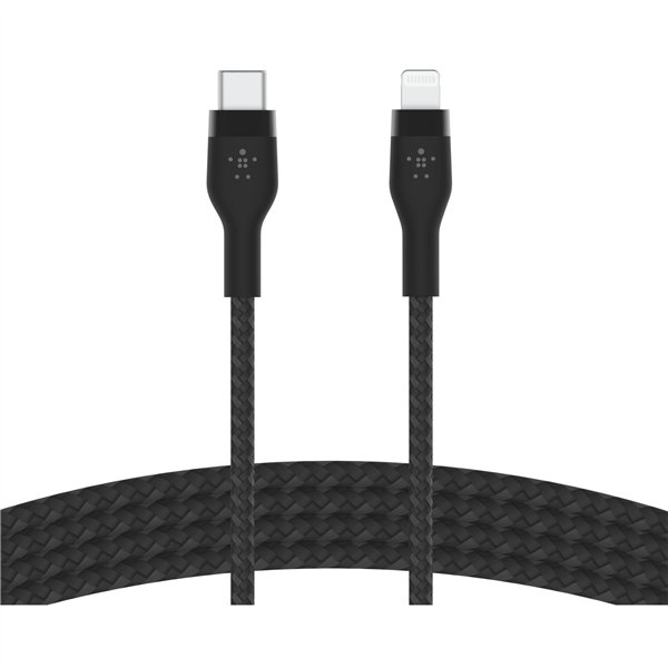 Belkin Flex Lightning/USB-C 15W 1m mfi.cert.nero CAA011bt1MBK