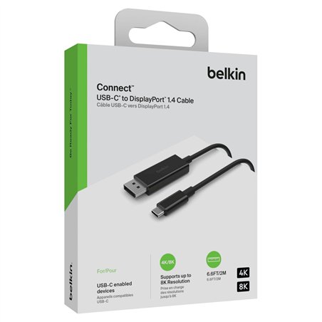 Belkin USB-C su DisplayPort cavo 1,4m nero AVC014bt2MBK