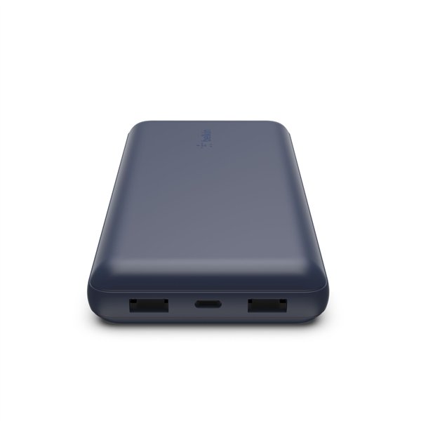 Belkin Powerbank 20.000mAh blu 15W+USB-A/C cavo 15cm BPB012BTBL
