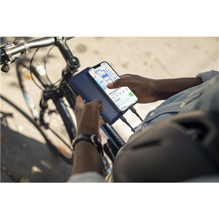 Belkin Powerbank 20.000mAh blu 15W+USB-A/C cavo 15cm BPB012BTBL