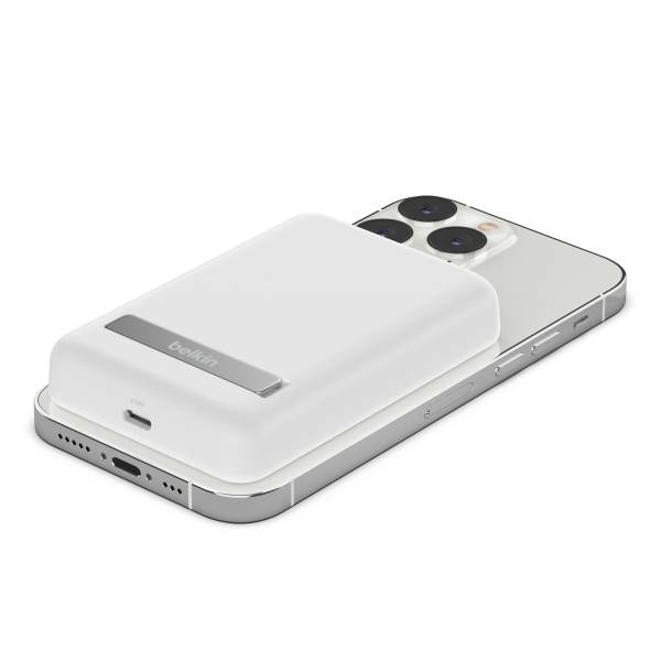 Belkin BOOST Charge mag./wirel. 5.000mAh PB c.supp.b. BPD004btWT