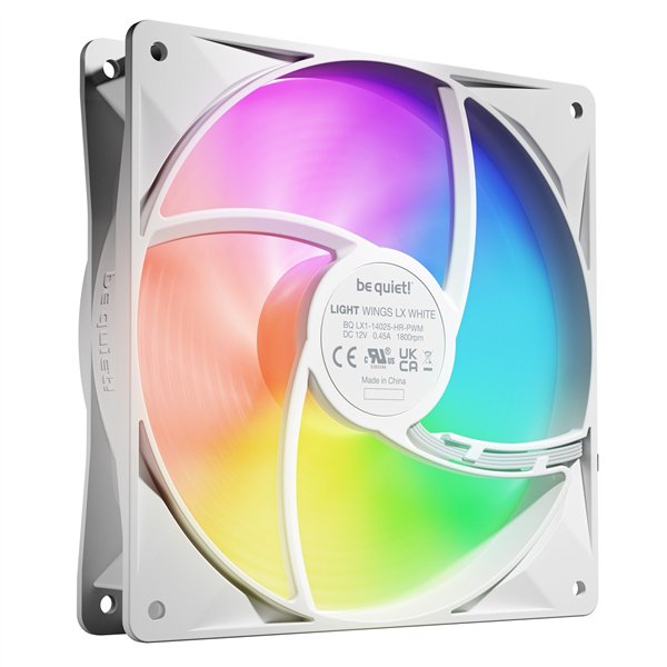 be quiet! Light Wings LX bianco 140mm PWM high-speed Triple-Pack