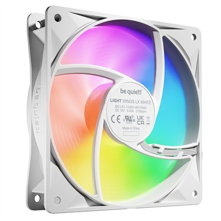 be quiet! Light Wings LX bianco 120mm PWM high speed Triple-Pack