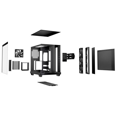 be quiet! LIGHT BASE 500 alloggiamento nero