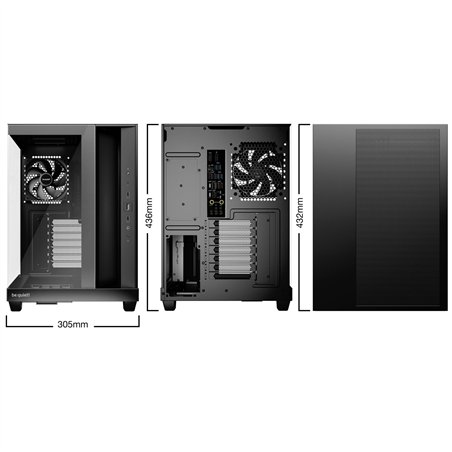 be quiet! LIGHT BASE 500 alloggiamento nero