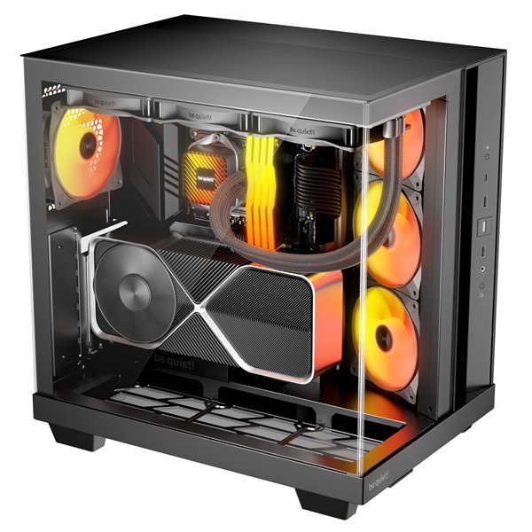 be quiet! LIGHT BASE 500 LX alloggiamento nero