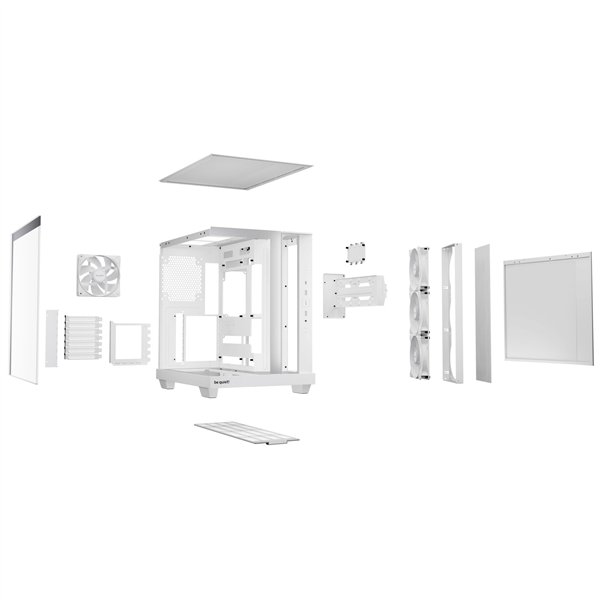 be quiet! LIGHT BASE 500 LX alloggiamento bianco