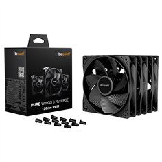 be quiet! Pure Wings 3 120mm PWM Reverse 3 Pack