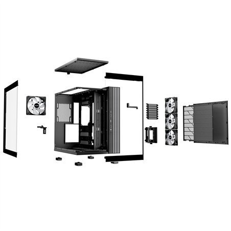 be quiet! LIGHT BASE 600 LX black housing