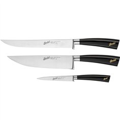 Berkel Elegance nero lucido set da chef 3 pz.